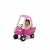 Wholesale 😀 Princess Cozy Coupe Ride-On Toy - Toddler Car Push And Buggy Includes Working Doors, Steering Wheel, Horn, Gas Cap, Ignition Switch - For Boys And Girls Active Play , Magenta ⭐