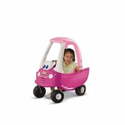 Wholesale 😀 Princess Cozy Coupe Ride-On Toy - Toddler Car Push And Buggy Includes Working Doors, Steering Wheel, Horn, Gas Cap, Ignition Switch - For Boys And Girls Active Play , Magenta ⭐