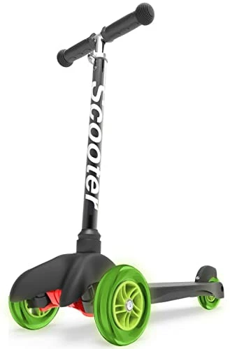 Flash Sale π Scooters For Kids Toddler Scooter - Deluxe Aluminum 3 Wheel Glider W/ Kick N Go, Lean 2 Turn Wheels, Step 4 Brake, Toddlers Training Three Wheeled Kid Ride On Toys Best For Little Boys & Girls Pink π
