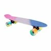 Cheap 🎁 22 Inch Complete Plastic Cruiser Skateboard Custom Non-Slip Deck Multiple Colors Pink 👏