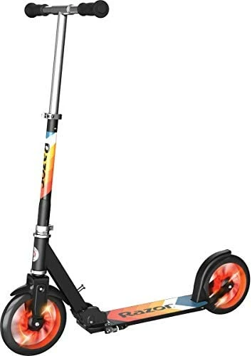 Promo π A5 Lux Kick Scooter - Large 8" Wheels, Foldable, Adjustable Handlebars, Lightweight, For Riders Up To 220 Lbs Red π - Image 7