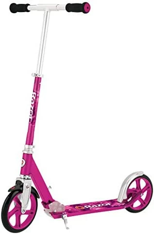 Promo π A5 Lux Kick Scooter - Large 8" Wheels, Foldable, Adjustable Handlebars, Lightweight, For Riders Up To 220 Lbs Red π - Image 8