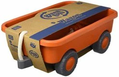 Top 10 😉 Wagon, Orange CB - Pretend Play, Motor Skills, Kids Outdoor Toy Vehicle. No BPA, Phthalates, PVC. Dishwasher Safe, Recycled Plastic, Made In USA ✨