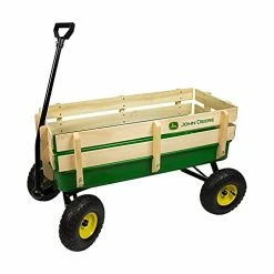 Coupon 🎁 John Deere Steel Stake Wagon, Green 🎁