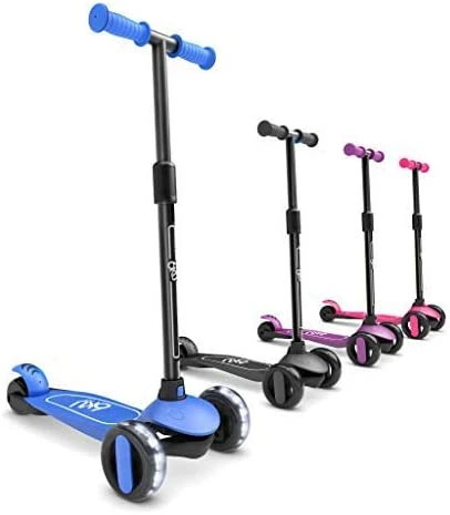 Brand new ⭐ Scooter For Kids Ages 3-5 With Flash Wheels , Kids Scooter 4 Adjustable Height, Toddler Scooter Extra-Wide PU LED Wheels, 3 Wheel Scooter For Kids For Girls & Boys Learn To Steer… Blue 💯 - Image 6