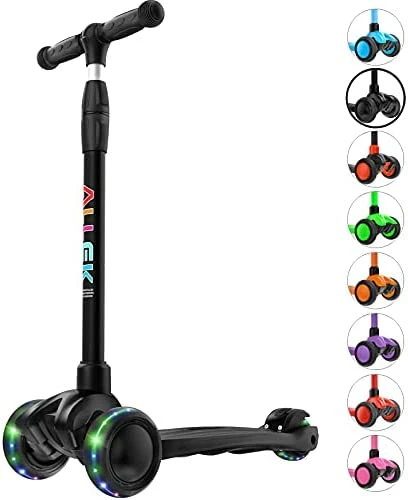 Best reviews of β Kick Scooter B03, Lean 'N Glide 3-Wheeled Push Scooter With Extra Wide PU Light-Up Wheels, Any Height Adjustable Handlebar And Strong Thick Deck For Children From 3-12yrs (Rose Pink) π€© - Image 7