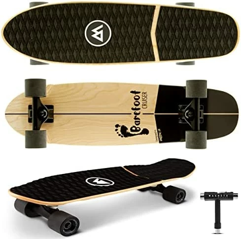 Discount ✔️ Mini Cruiser Skateboard Cruiser | 27.5" X 7.5" | Short Board | Canadian Maple Deck - Designed For Kids, Teens And Adults Bamb ❤️ - Image 8