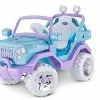 New 🛒 Disney Frozen Kids 4x4 Ride On Toy, 6 Volt, Kids 3-5 Years Old, Max Weight 55 Lbs, Single Rider, Battery And Charger Included, Blue Mickey Roadste 👏