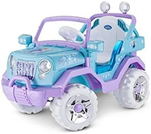 New π Disney Frozen Kids 4x4 Ride On Toy, 6 Volt, Kids 3-5 Years Old, Max Weight 55 Lbs, Single Rider, Battery And Charger Included, Blue Mickey Roadste π - Image 5