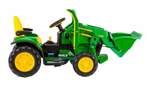 Flash Sale π John Deere Ground Loader Ride On, Green π - Image 2