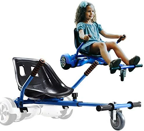 Best Pirce ⌛ Hishine Hoverboard Seat Attachment Go-Kart Fits 6.5”/ 8”/ 10” Hoverboards, Hover Cart For Kids & Adults, Accessory For Self Balancing Scooter, Purple ⌛ - Image 7