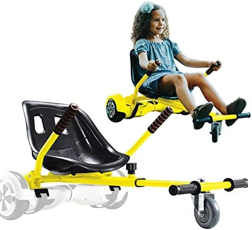 Best Pirce ⌛ Hishine Hoverboard Seat Attachment Go-Kart Fits 6.5”/ 8”/ 10” Hoverboards, Hover Cart For Kids & Adults, Accessory For Self Balancing Scooter, Purple ⌛ - Image 12