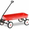 Cheapest 😉 Kids And Toddler Classic 34-Inch Steel Pull Wagon, 8-inch Wheels, Red/Black ⭐