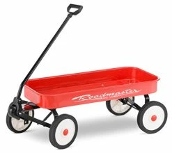 Cheapest 😉 Kids And Toddler Classic 34-Inch Steel Pull Wagon, 8-inch Wheels, Red/Black ⭐