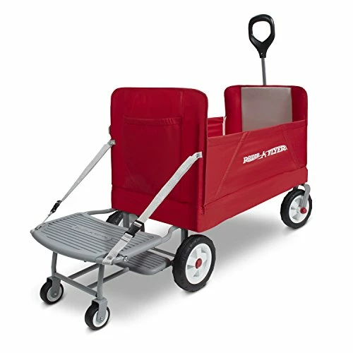 Outlet π 3-in-1 Folding Wagon With Cooler Caddy For Kids, Garden & Cargo (Amazon Exclusive) π - Image 2