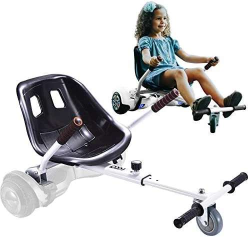 Best Pirce ⌛ Hishine Hoverboard Seat Attachment Go-Kart Fits 6.5”/ 8”/ 10” Hoverboards, Hover Cart For Kids & Adults, Accessory For Self Balancing Scooter, Purple ⌛ - Image 11