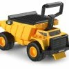 Buy ⌛ CAT Shovel And Sift Dump Truck Ride-On Toy For Kids And Children Ages 1 - 3 Years Old, Featuring Realistic Job Site Sounds And Removable Sifter And Shovel, Yellow/Black, By ⭐