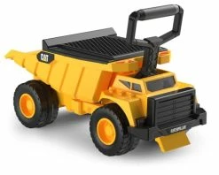 Buy ⌛ CAT Shovel And Sift Dump Truck Ride-On Toy For Kids And Children Ages 1 - 3 Years Old, Featuring Realistic Job Site Sounds And Removable Sifter And Shovel, Yellow/Black, By ⭐