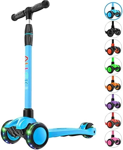 Best reviews of β Kick Scooter B03, Lean 'N Glide 3-Wheeled Push Scooter With Extra Wide PU Light-Up Wheels, Any Height Adjustable Handlebar And Strong Thick Deck For Children From 3-12yrs (Rose Pink) π€© - Image 6