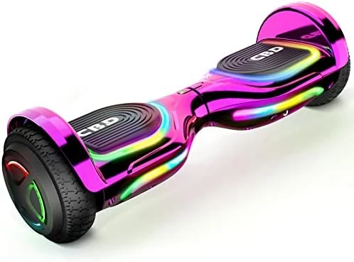 Coupon 𧨠Hoverboard, 6.5" Self Balancing Scooter Hover Board With Bluetooth Wheels LED Lights For Kids Adults A001 Black π - Image 9