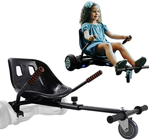 Best Pirce ⌛ Hishine Hoverboard Seat Attachment Go-Kart Fits 6.5”/ 8”/ 10” Hoverboards, Hover Cart For Kids & Adults, Accessory For Self Balancing Scooter, Purple ⌛ - Image 6