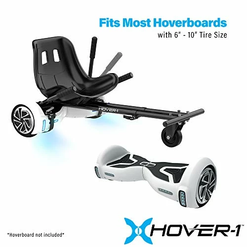Discount π₯ Buggy Attachment | Compatible With All 6.5" & 8" Electric Hoverboards, Hand-Operated Rear Wheel Control, Adjustable Frame & Straps, Easy Assembly & Install Pink π - Image 2