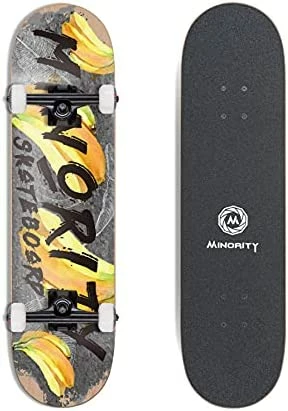 Cheap π Inority 32inch Maple Skateboard|Trick Skateboard For Beginners, Intermediate And Pros Banana π― - Image 9