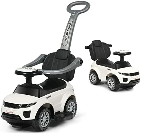 Cheapest π₯° Push Cars For Toddlers, 3-in-1 Kids Toy Car Stroller With Push Handle & Detachable Guardrail, Sound & Lights, Under Seat Storage, Foot-to-Floor Ride On Push Car For Boys Girls (Pink) π - Image 11