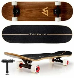 Best deal ✨ SUV Skateboards | Fully Assembled Complete 31" X 8.5" Standard Size | 7 Layer Canadian Maple Deck | Designed For All Types Of Riding Kids Adults Teens Boys Girls | Free Skate Tool Suv (natural) 🔔