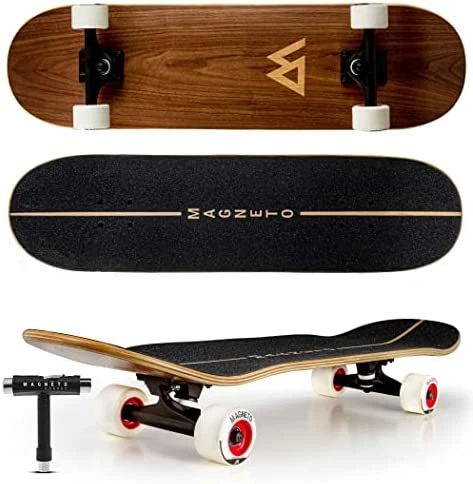 Best deal β¨ SUV Skateboards | Fully Assembled Complete 31" X 8.5" Standard Size | 7 Layer Canadian Maple Deck | Designed For All Types Of Riding Kids Adults Teens Boys Girls | Free Skate Tool Suv (natural) π - Image 7