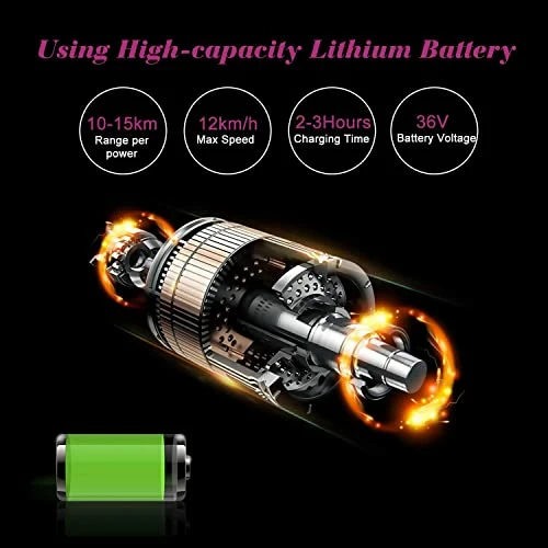 Buy π Hoverboard,6.5" Two-Wheel Self-Balancing Hover Board With Bluetooth Speakers And Fashion LED Lights For Kids A1-black (no Led) π - Image 5