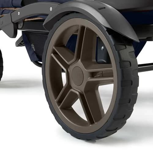 Discount π Anthem 2 Double Wagon Stroller, All-Terrain Collapsible Wagon With Canopy For Kids, 2 Seater (Sand & Sea) π₯° - Image 4