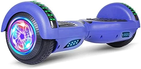 Coupon 𧨠Hoverboard, 6.5" Self Balancing Scooter Hover Board With Bluetooth Wheels LED Lights For Kids Adults A001 Black π - Image 15