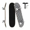 Best deal 🌟 Cruiser Skateboards For Beginners Complete Maple Skateboard 31 Inch For Girls Boys Youth Adults Kids Double Kick Standard Skateboard Do A Kickflip 💯