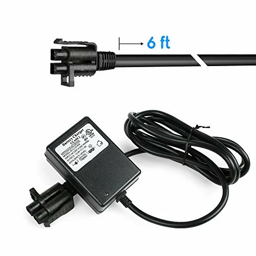 Best deal π 12V Battery Charger For Kids Ride On Toys, Power Supply Adapter For Yamaha Raptor 700R, Toyota FJ Cruiser, MegaTredz, Motion Trendz 12 Volt Children Electric Wheels Cars, UL Listed π― - Image 4