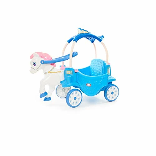 Best Pirce β Princess Horse & Carriage - Frosty Blue Ride-On π