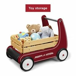 Buy 👏 Classic Walker Wagon, Sit To Stand Toddler Toy, Wood Walker, For Ages 1-4 ⭐