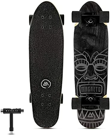 Discount ✔️ Mini Cruiser Skateboard Cruiser | 27.5" X 7.5" | Short Board | Canadian Maple Deck - Designed For Kids, Teens And Adults Bamb ❤️ - Image 11