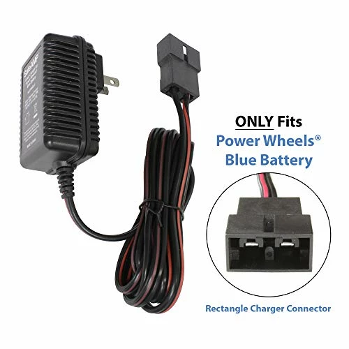 Hot Sale ❤️ Replacement 6-Volt UL Listed Charger For Fisher-Price Power Wheels Toddler Blue Battery Models 00801-1230 - 00801-1457 - 00801-1868 - 00801-1900 - 00801-0336 ❤️ - Image 2