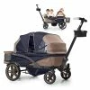 Brand new 🎉 Anthem 4 Quad Wagon Stroller, All-Terrain Collapsible Wagon With Canopy For Kids, 4 Seater (Sand & Sea) 🎉