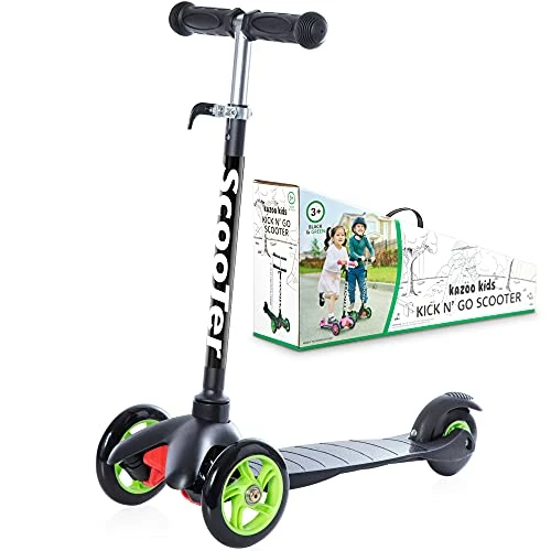 Flash Sale π Scooters For Kids Toddler Scooter - Deluxe Aluminum 3 Wheel Glider W/ Kick N Go, Lean 2 Turn Wheels, Step 4 Brake, Toddlers Training Three Wheeled Kid Ride On Toys Best For Little Boys & Girls Pink π - Image 5