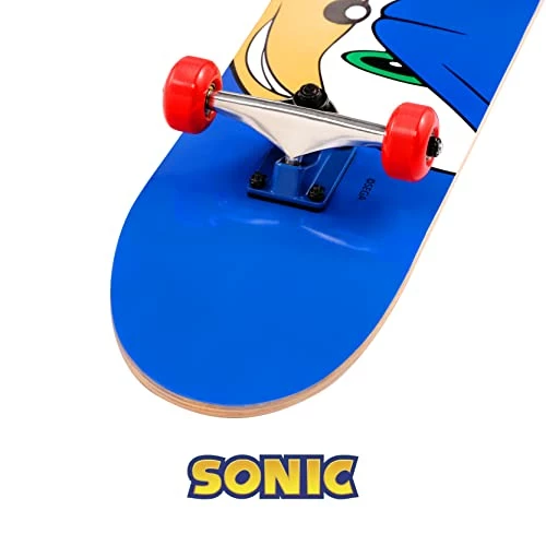 Wholesale π Sonic The Hedgehog Character Skateboards - Cruiser Skateboard With ABEC 5 Bearings, Durable Deck, Smooth Wheels (Choose From Sonic, Knuckles, Tails Or Sonic & Friends) 𧨠- Image 4