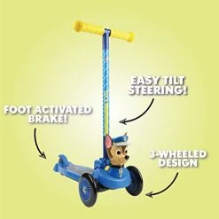 Cheap ❤️ Self Balancing Scooter - Toddler & Kids Scooter, 3 Wheel Platform, Foot Activated Brake, 75 Lbs Weight Limit, For Ages 3 & Up Barbie 😀