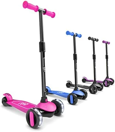 Brand new ⭐ Scooter For Kids Ages 3-5 With Flash Wheels , Kids Scooter 4 Adjustable Height, Toddler Scooter Extra-Wide PU LED Wheels, 3 Wheel Scooter For Kids For Girls & Boys Learn To Steer… Blue 💯 - Image 7