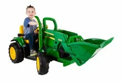 Flash Sale 🌟 John Deere Ground Loader Ride On, Green 🛒