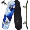 Best reviews of 😀 Pro Complete Skateboards For Beginners Girls Boys Kids Youths Teens Adults 31"x8" Skate Boards 7 Layers Canadian Maple Double Kick Deck Concave Longboard Red Drago ⌛