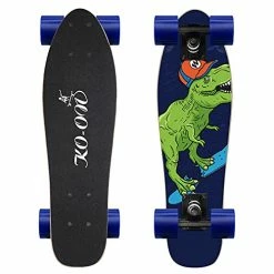 Best reviews of ⭐ Skateboard Complete Skateboards 22 Inch Mini Cruiser Skateboards For Beginners Kids Boys And Girls Castor T-rex 🔥