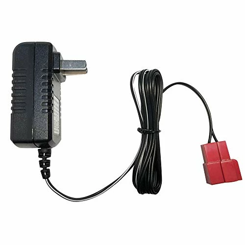 Best Sale ๐ 6V Kids Ride On Car Charger, 7Volt 800MA Battery Charger For 6V BMX X6 Kid TRAX Disney GMC Dinsney Wal-Mart Kid TRAX Moto ATV Quad Disney Ride-On Car Toys Red Square Plug ๐ - Image 3