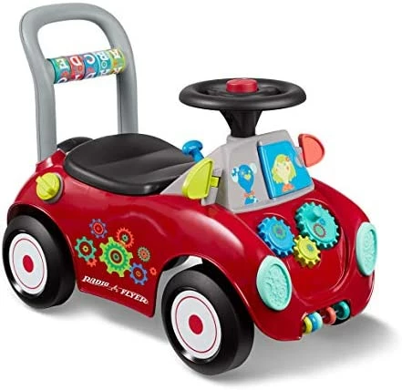 Best reviews of π Busy Buggy, Sit To Stand Toddler Ride On Toy, Ages 1-3, Red Kids Ride On T π - Image 8