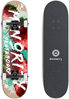 Cheap π Inority 32inch Maple Skateboard|Trick Skateboard For Beginners, Intermediate And Pros Banana π― - Image 10